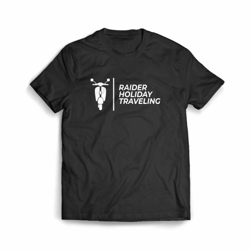 Vespa Raider Holiday Traveling Men's T-Shirt