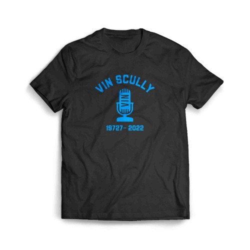 Vin Scully Mic Tribute Men's T-Shirt