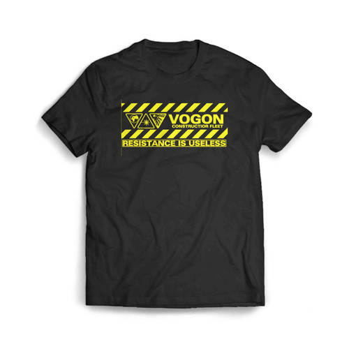 Vogon Contstructor Fleet Inspired By The Hitchhiker Guide To The Galaxy Fitted Scoop Men's T-Shirt