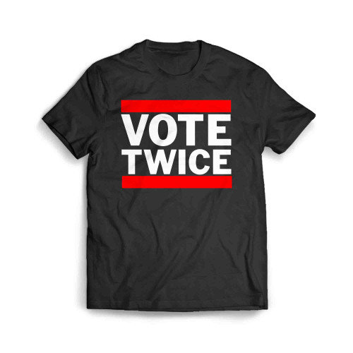 Vote Twice Men's T-Shirt