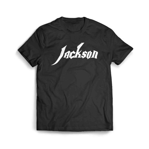 White Jackson Guitars Men's T-Shirt