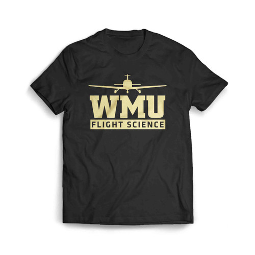 Wmu Flight Science Gold Men's T-Shirt