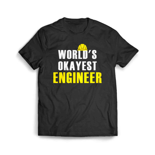 Worlds Okayest Engineer Active 002 Men's T-Shirt