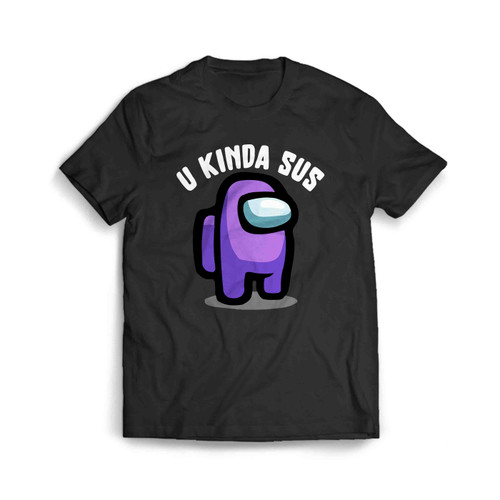 You Kinda Sus Among Us Purple Character Men's T-Shirt