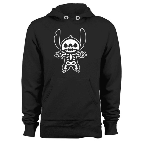 Disney Stitch Halloween Skeleton Vintage Hoodie