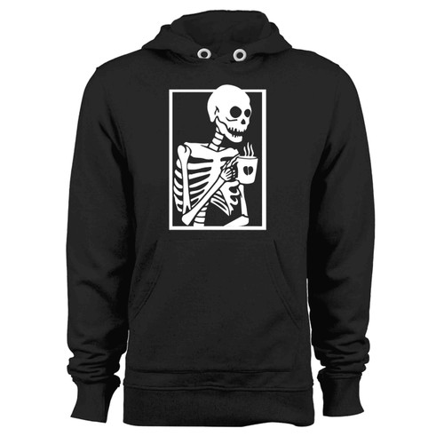 Hot Coffee Skeleton Vintage Hoodie