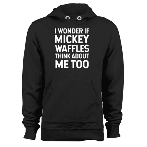1 Wonder If Mickey Waffles Hoodie