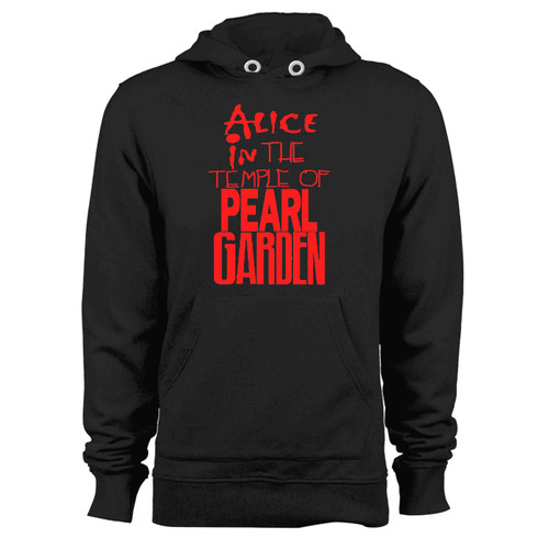 Alice In The Temple Of Pearl Garden Red Hoodie