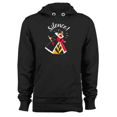 Alice In Wonderland Queen Of Hearts Silence Hoodie