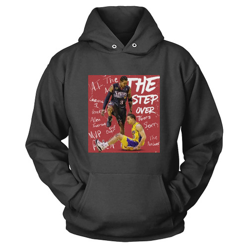Allen Iverson The Stepover Stepping Over Tyronn Lue Hoodie