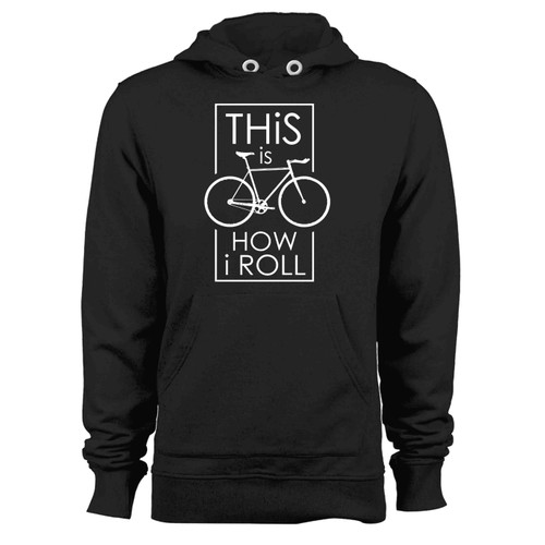 Bicycle Mountain Roll Bike Road Race Vneck Hoodie