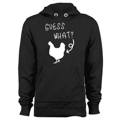 Big Guys Rule Big And Tall King Size Funny Distressed Guess What Chicken Hoodie