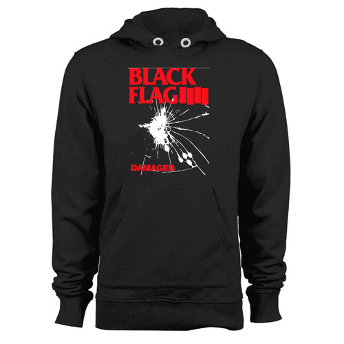 Black Flag Damaged Hoodie Black Flag Damaged Hoodie