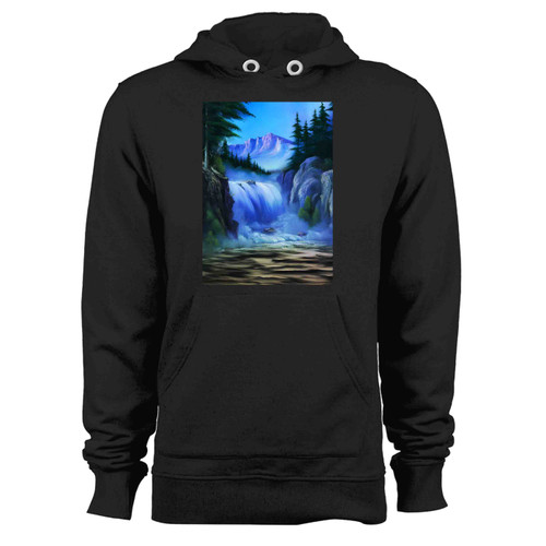 Bob Ross Spectacular Waterfall Hoodie