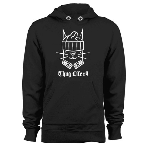 Cat Kitty Thug Life Thug Cat Hoodie