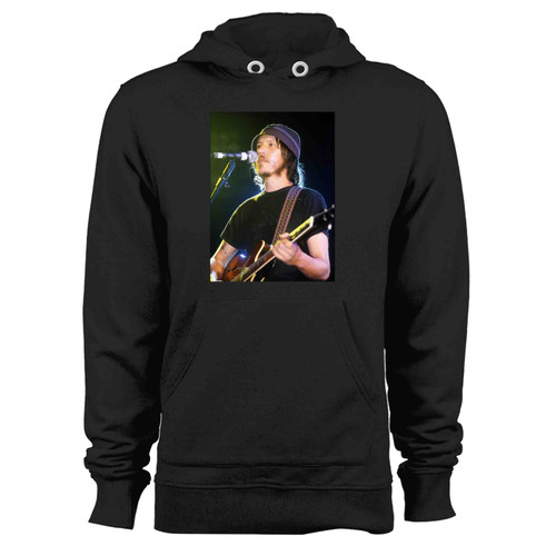 Elliott Smith On Stage Portrait England Hoodie