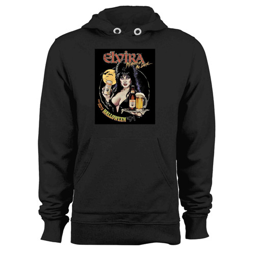 Elvira Mistress Of The Dark Beer Add Unofficial Hoodie