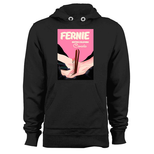 Fernie British Columbia Ski Hoodie