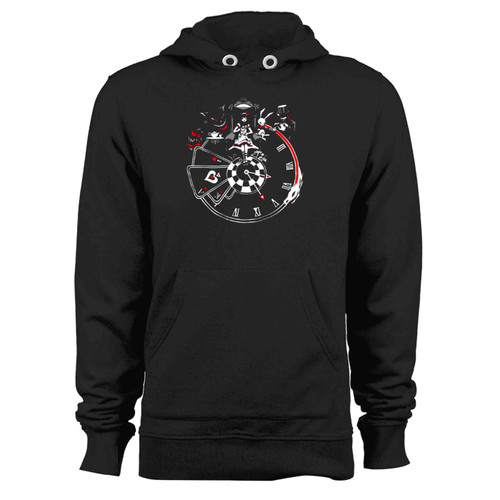 Freaks Alice In Wonderland Clock Hoodie