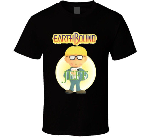 Earthbound Jeff Retro Snes Video Game Man's T-Shirt Tee