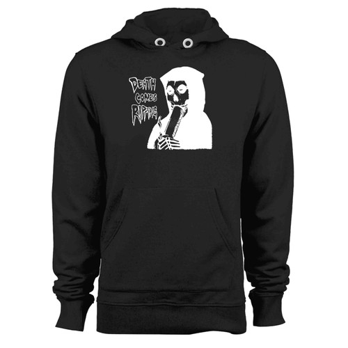 Grim Reaper Death Comes Ripping Hoodie