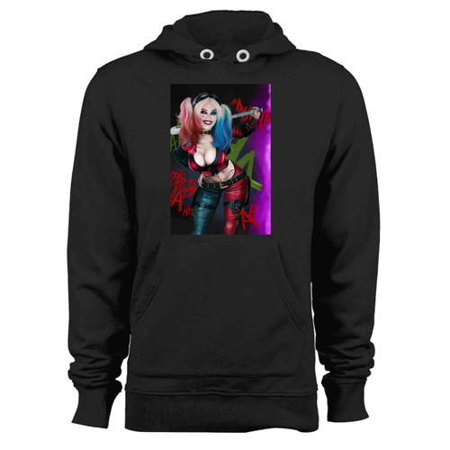Harley Quinn Sexy Margot Robbie Suicide Squad Cosplay Hoodie