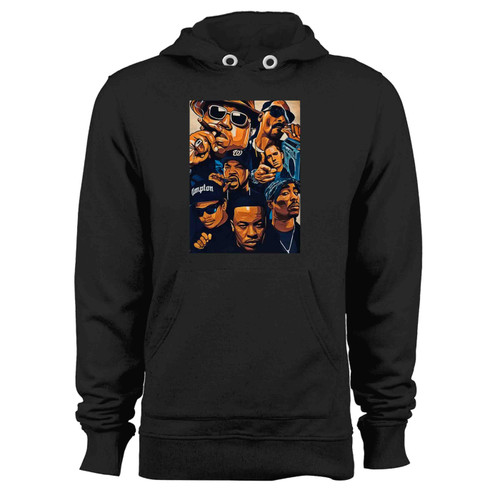 Hip Hop Legends All Together Tupac Shakur Hoodie