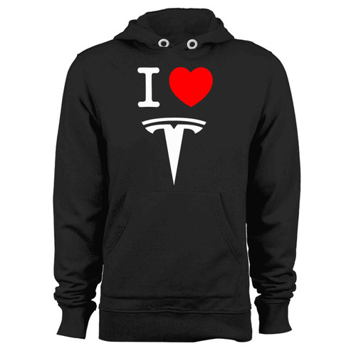 I Heart Tesla 2 Hoodie