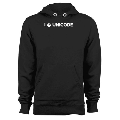 I Unicode Love Question Mark Missing Developer Hoodie