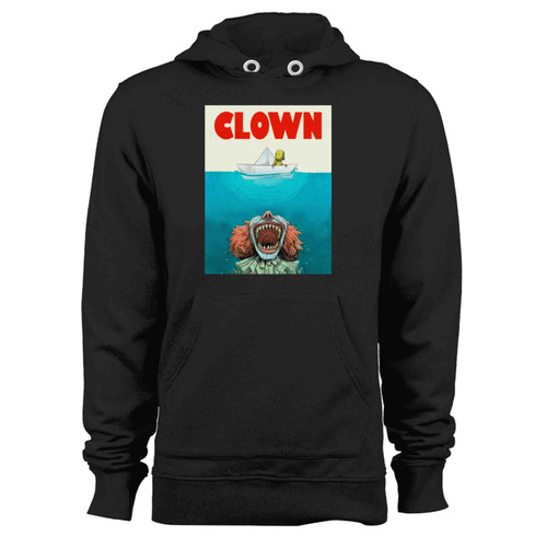 Jaws Funny Parody Clown Halloween Horror Hoodie