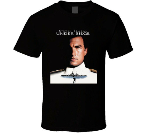 Under Siege Steven Segal Retro Action Movie Man's T-Shirt Tee