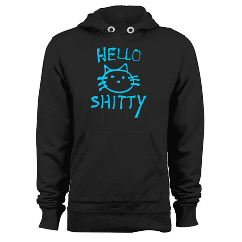 Ladies Hello Shitty Graffiti Hoodie