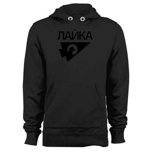 Laika Russian Space Dog Vector Hoodie