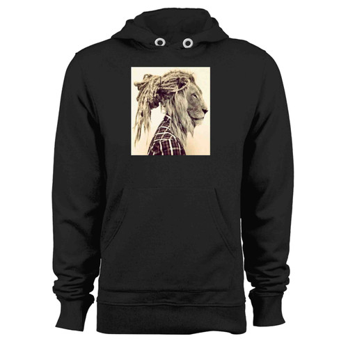 Lion Rasta Hair Hoodie