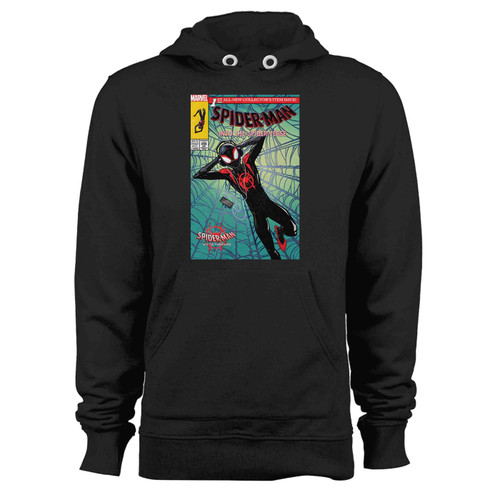 Marvel Spiderman Into The Spider Verse Comic Cover Hoodie