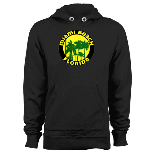 Miami Beach Florida Keys Beach Ocean Travel Hoodie