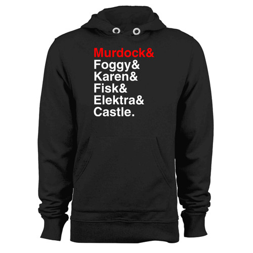 Murdock Foggy Karen Fisk Elektra Castle Hoodie