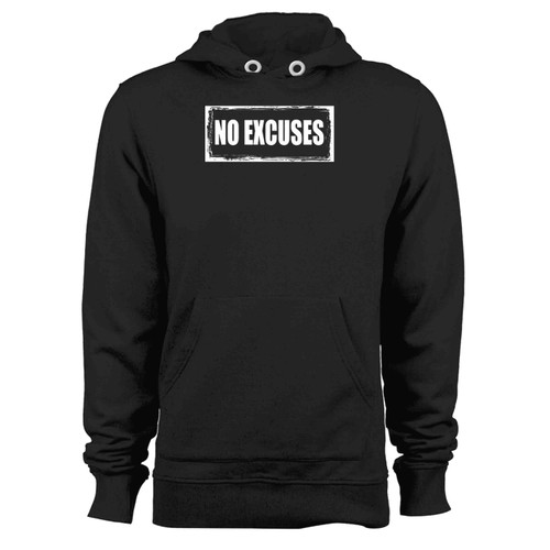 No Excuses Gym Workout Summer Hoodie