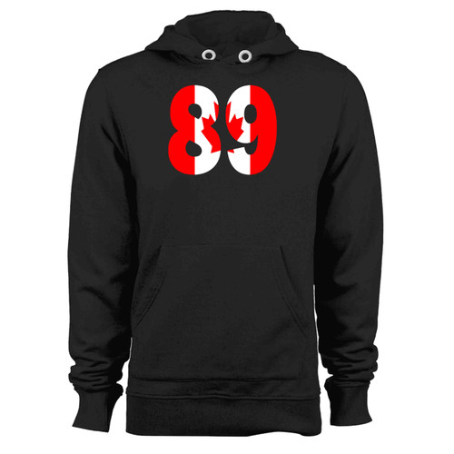 Number 89 With Canadian Flag Hoodie