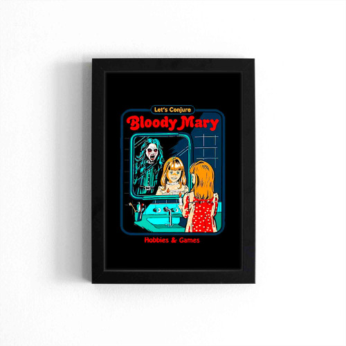 Bloody Mary Horror Movie Gift Halloween Poster