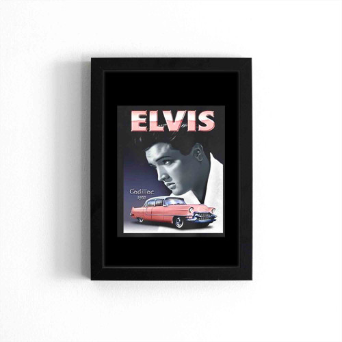 Elvis Presley Cadillac Poster