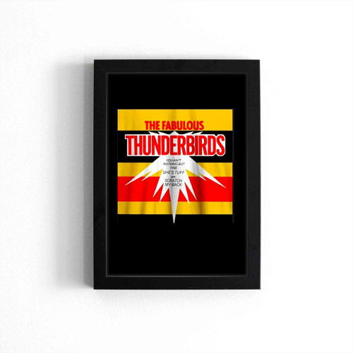 Fabulous Thunderbirds Rock Band Poster