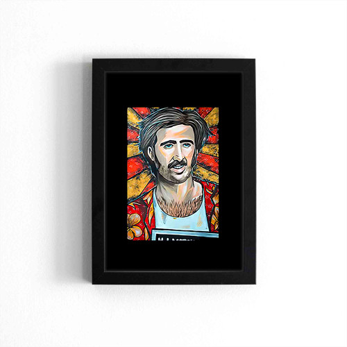 Nicolas Cage Raising Arizona Poster