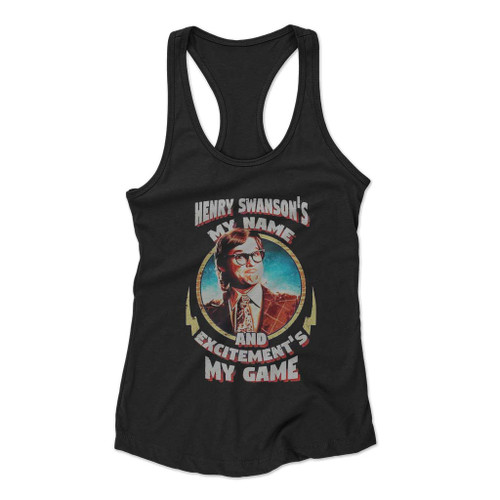 Henry Swanson Big Trouble In Little China Jack Burton Women Racerback Tank Top