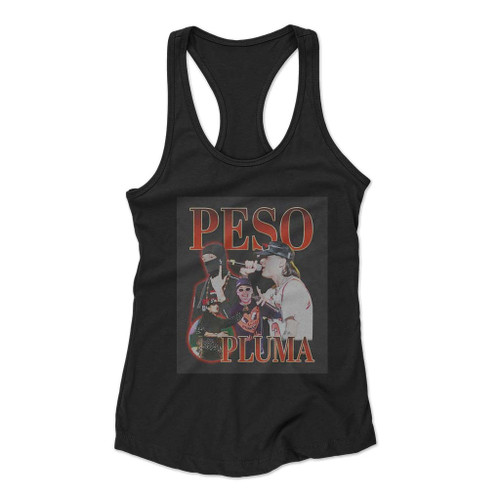 Peso Pluma Vintage Women Racerback Tank Top