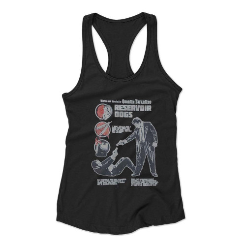 Reservoir Dogs Crime Movie Retro 1992 Women Racerback Tank Top