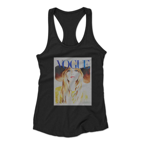 Vintage Taylor Swift Vogue Women Racerback Tank Top