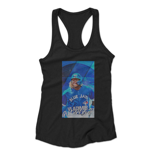 Vladimir Guerrero Jr Vintage Women Racerback Tank Top