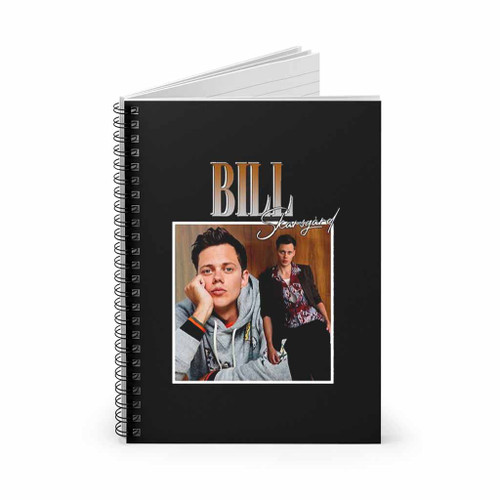 Bill Skarsgard Graphic Pennywise The Dancing Clown Spiral Notebook