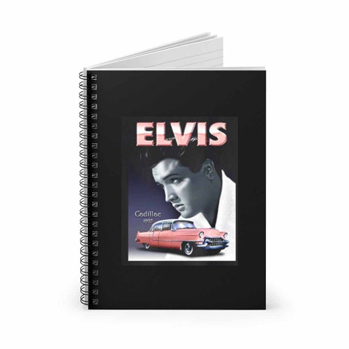 Elvis Presley Cadillac Spiral Notebook